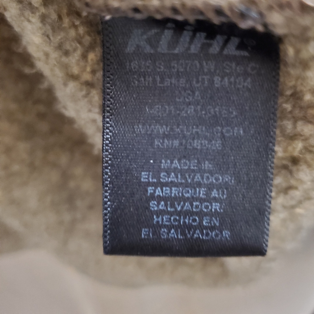 Kuhl Fleece Sherpa Pullover 1/4 Zip Henley Neutral Size M Unisex - Picture 10 of 11